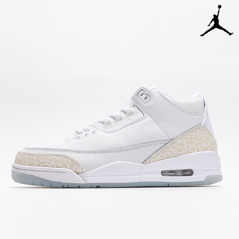 Air Jordan 3 Retro 'Triple White' 136064-111