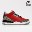 Nike Air Jordan 3 Retro SE 'Unite' Red Cement Chicago All Star Fire Grey Black - CK5692-600