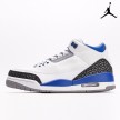 Air Jordan 3 Retro 'Racer Blue' Blue White Black Cement Grey CT8532-145