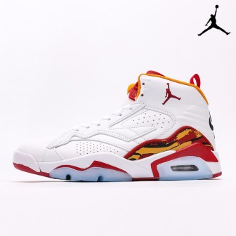 Air Jordan 6 Retro Chaussure Jumpman MVP White/Cardinal Red