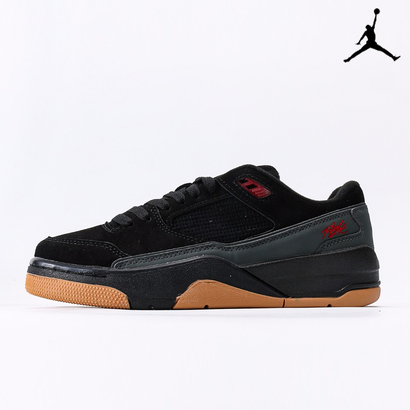 Jordan Flight Court 'Black Red Gum' HF3255-001