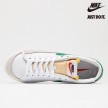 Nike Blazer Low 77 Vintage White Black Pine Green - DA6364-115