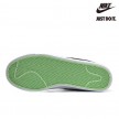 Nike SB Blazer Mid 77 SE GS 'Double Swoosh - White Vapor Green'-DD1847-100