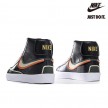 Nike Wmns Blazer Mid 77 Infinite Black Ozone Blue Healing Orange Light Arctic Pink - Dc1746-001