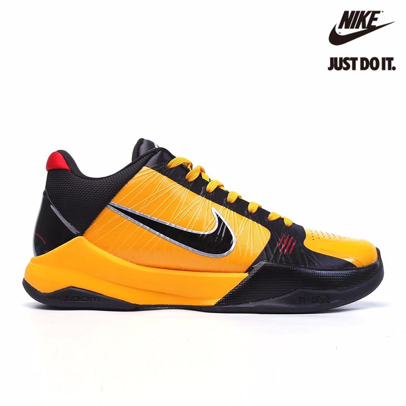 Nike Zoom Kobe 5 Protro ‘Bruce Lee’ Yellow Black-CD4991-700