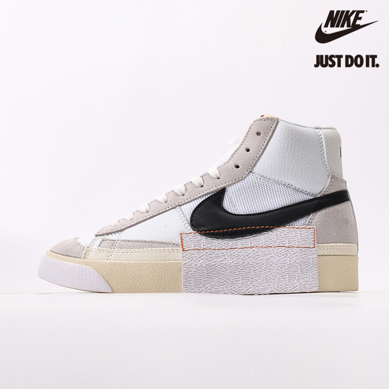 Nike Blazer Mid '77 Pro Club 'Remastered - Light Bone Black' DQ7673-100