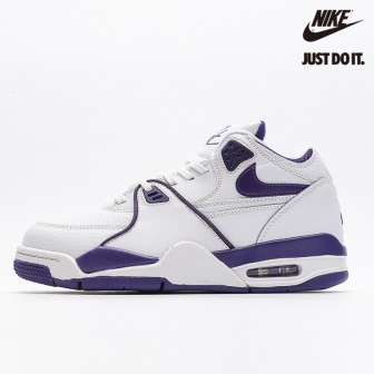 Nike Air Flight 89 White 'Court Purple'