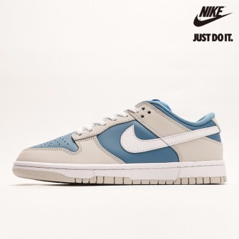 Nike SB Dunk Low Light Grey White Blue