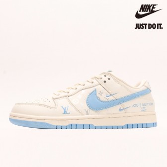 Nike Dunk Low LV Off White Blue Silver