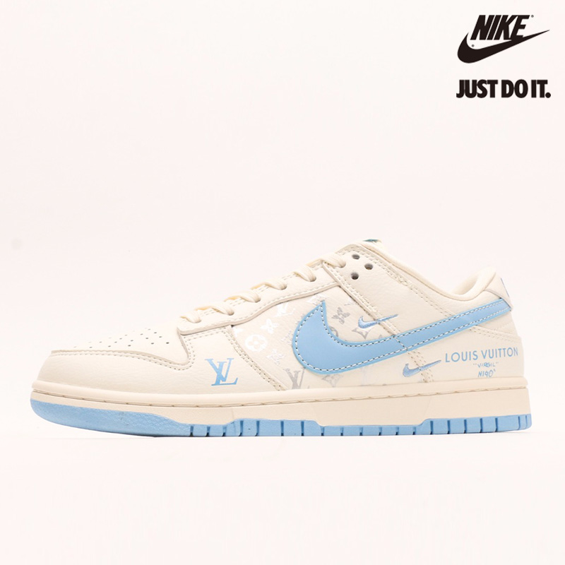 Nike Dunk Low LV Off White Blue Silver CF3688-005