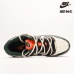 Nike SB Dunk Low Retro White Black Panda Prank Slide Track DD1391-300A
