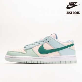 Nike Dunk Low GS 'Mineral Teal' Football Grey Pearl Pink