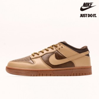 Nike Dunk Low LX Hemp Light British Brun Gum