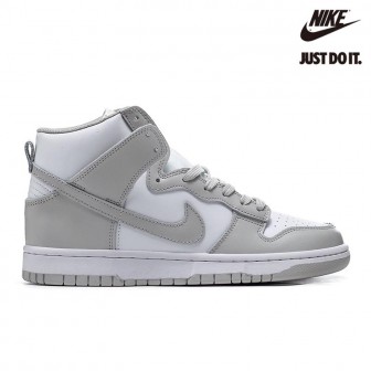 Nike SB Dunk High 'Vast Grey' White