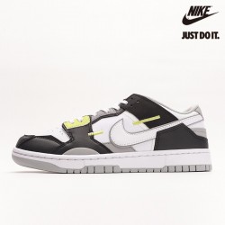 Nike Dunk Scrap 'Wolf Grey Light Lemon Twist'