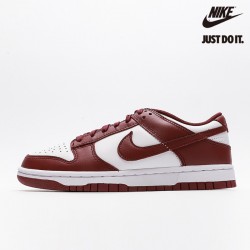 Nike Dunk Low 'Dark Beetroot' Team Red White