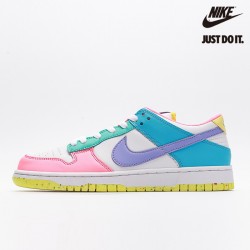 Nike Dunk Low SE 'Candy' Easter White Green Glow Sunset Pulse