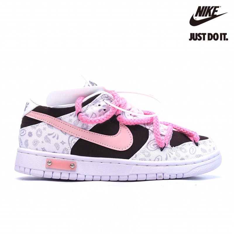 Nike Dunk Low 'White/Pink Paisley'-DJ9955-101