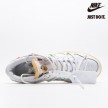 Off-White x Nike Dunk Low 'Lot 01 of 50' White Metallic Silver-DM1602-127