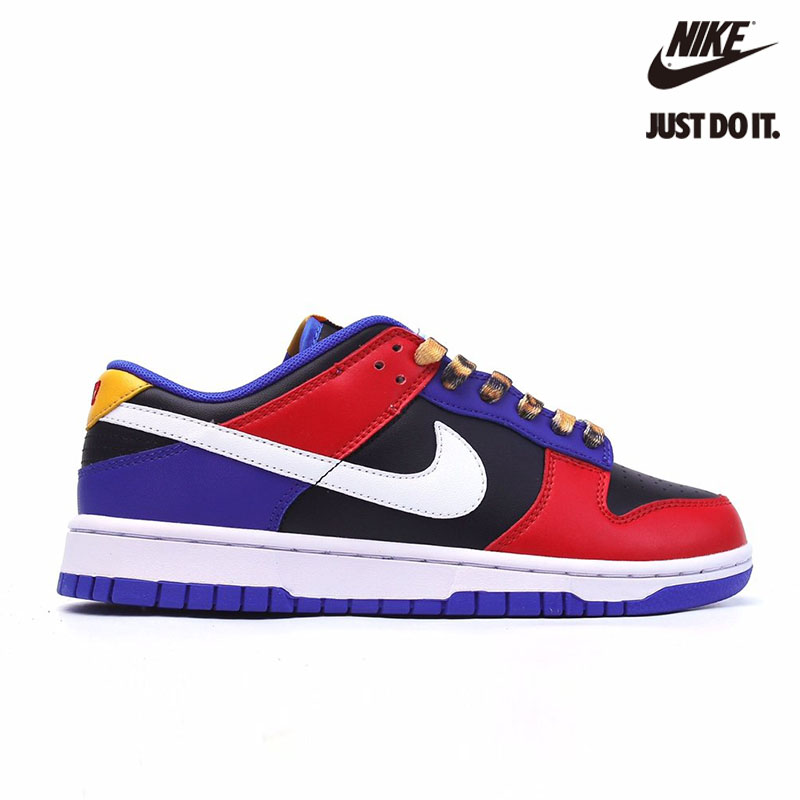Tennessee State University X Nike Dunk Low 'Tigers' White Purple Comet Team Scarlet-DR6190-100