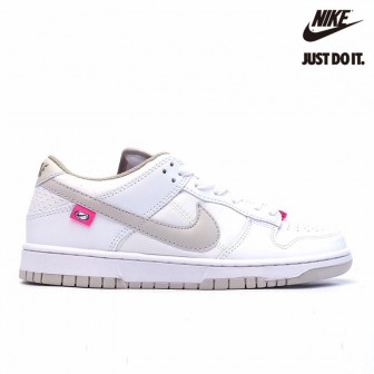 Nike Dunk Low Hyper Pink ‘Bling’ Summit White Khaki