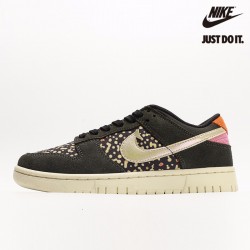 Nike Dunk Low Rainbow Trout Black Orange Pink