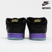 Nike Dunk Low Premium SB QS 'BHM' Purple Venom Black - 504750-001