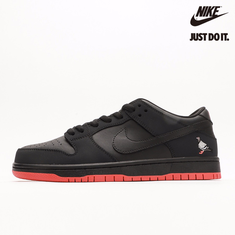 Nike JEFF STAPLE X DUNK LOW PRO SB 'BLACK PIGEON' 883232-008