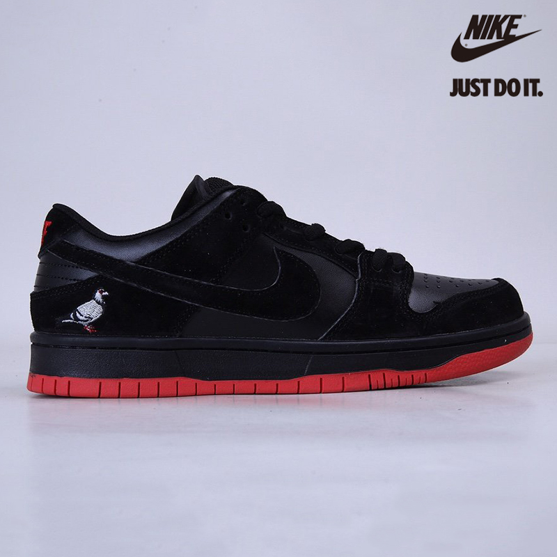 Nike JEFF STAPLE X DUNK LOW PRO SB 'BLACK PIGEON' - 883232-008