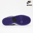 Nike SB Dunk Low ‘’Court Purple‘ ’White-Court Purple-Black - BQ6817-500