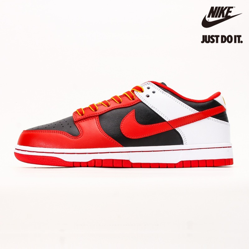 Nike Dunk Low Retro 'Black White University Red' IV2706-010