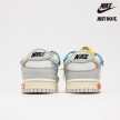 Off White x Nike Dunk Low 'Lot 05 of 50' White Grey Orange - DM1602-113