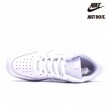 Nike Court Borough Low 2 GS 'Triple White'-BQ5448-100