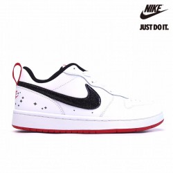 Nike Court Borough Low 2 SE GS 'White Very Berry'