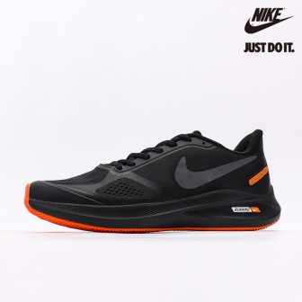 Nike Air Zoom Winflo 7X Black Orange Breathable