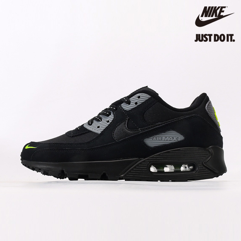Nike Air Max 90 'Black Cool Grey Volt' FQ2377-001