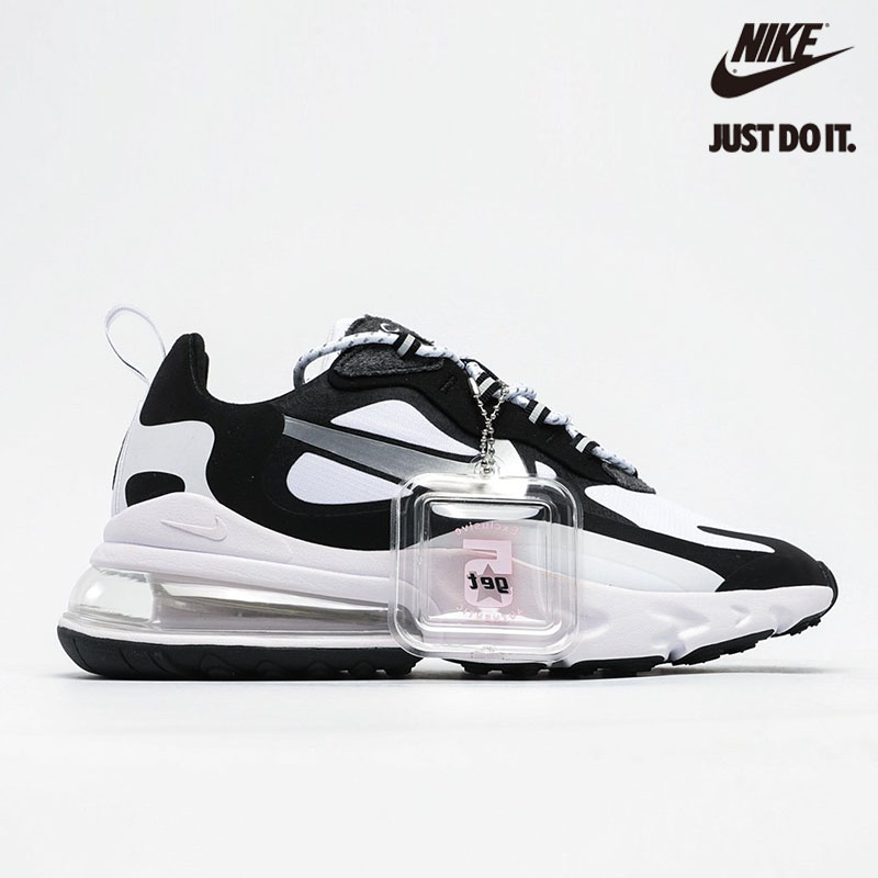 Nike Air Max 270 React Black White Silver - CQ4805-101