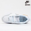 Nike Air Monarch IV 'Snow Day' Chunky White/Total Orange-Metallic Silver - AV6676-100