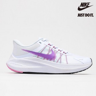 Nike Wmns Air Zoom Winflo 8 White Fuchsia Purple Black