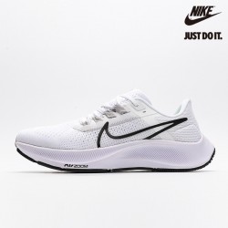 Nike Air Zoom Pegasus 38 'White Black' Anthracite Volt